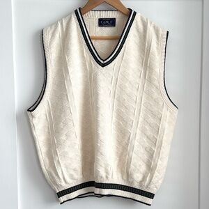 Vintage Northern Elements Golf Sweater Vest Men’s Size L